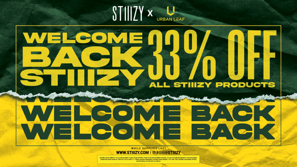 Stiiizy Pop Up- (Fri, 6/12, 4:30-7:30 PM)